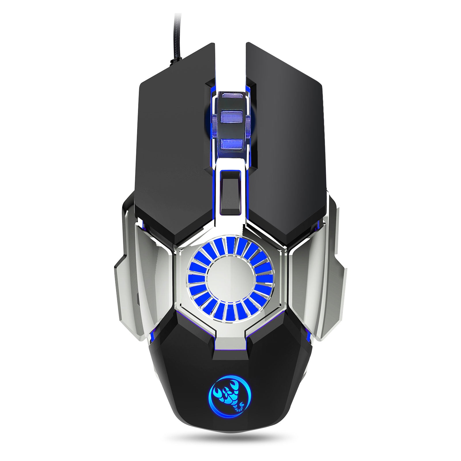 EEEkit Wired Mouse 7-Buttons Ergonomic Computer Gaming Mouse Mice for