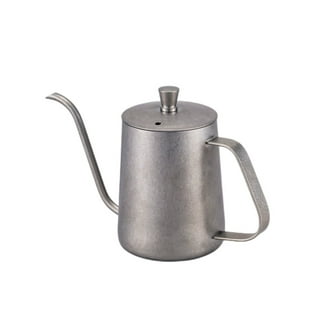 Fooikos Pour Over Coffee Kettle with Thermometer for Coffee and Tea, 42 fl  oz - Premium Stainless Steel Gooseneck Kettle -Base on all Stovetops and