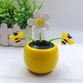 thumbnail image 5 of Office Cubicle Decor Office Desk Decor Yellow Solar Powered Swinging and Decorations Home Office Desk Decor for Outdoor Patio Spring Holiday Decor Single Pack, 5 of 7