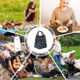 thumbnail image 5 of Bolsa de almuerzo para mujeres y niñas, lonchera aislada, bolsa de mano reutilizable para trabajo, oficina, picnic, 5 of 5