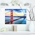 thumbnail image 1 of Design Art - Pont Golden Gate à San Francisco, 1 of 3