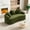 Antique Green, variant on NeoKo Loveseat Sofa for Living Room, 65" Modern Chenille Boneless Couches, 30D Sponge Deep Seat Curved Cloud Floor Couch with 3 Throw Pillows for Small Spaces, No Assembly Needed, Coral Pink