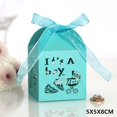 thumbnail image 1 of Caja de Dragee de dulces cruzados para Baby Shower, Decoración de mesa de boda para bautismo, cumpleaños de niño y niña, primera comunión, 10 piezas, 1 of 4