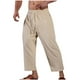 thumbnail image 1 of Puntoco Pantalones casuales largos para hombre Pantalones casuales de moda para hombre de color sólido con bolsillos y cuerda elástica Pantalones deportivos de fitness, 1 of 5