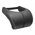 thumbnail image 2 of Almohada para el cuello del asiento del coche, cojín para reposacabezas cómodo, cuero PU, diseño ergonómico, suave, almohada para reposacabezas, 2 of 8