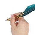 thumbnail image 1 of Pen de Plumas de Inmersión, JUEGO DE PLUMAS DE PLUMAS DE PLUMA DE PLUMA VINTAGE, HERRAMIENTA DE ESCRITURA VINTAGE LIGERA PARA ESTUDIANTES DE OFICINA EN CASA, 1 of 7