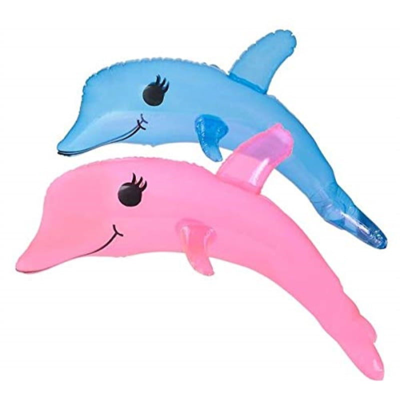 Inflatable Dolphins Rhode Island Novelty 12 Pack Swimming Floatation