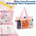 thumbnail image 4 of Bolsa Transparente para Playa Fammart para Mujer Impermeable con Cierre, 4 of 8