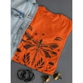 thumbnail image 3 of Magical Dragonfly Shaped T-Shirt Women -Image by Shutterstock, Female Large, 3 of 4