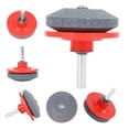 thumbnail image 2 of 5Pcs Rotary Lawnmower Lawn Mower Blade for Power Drill Garden Tools Sharpener, 2 of 3