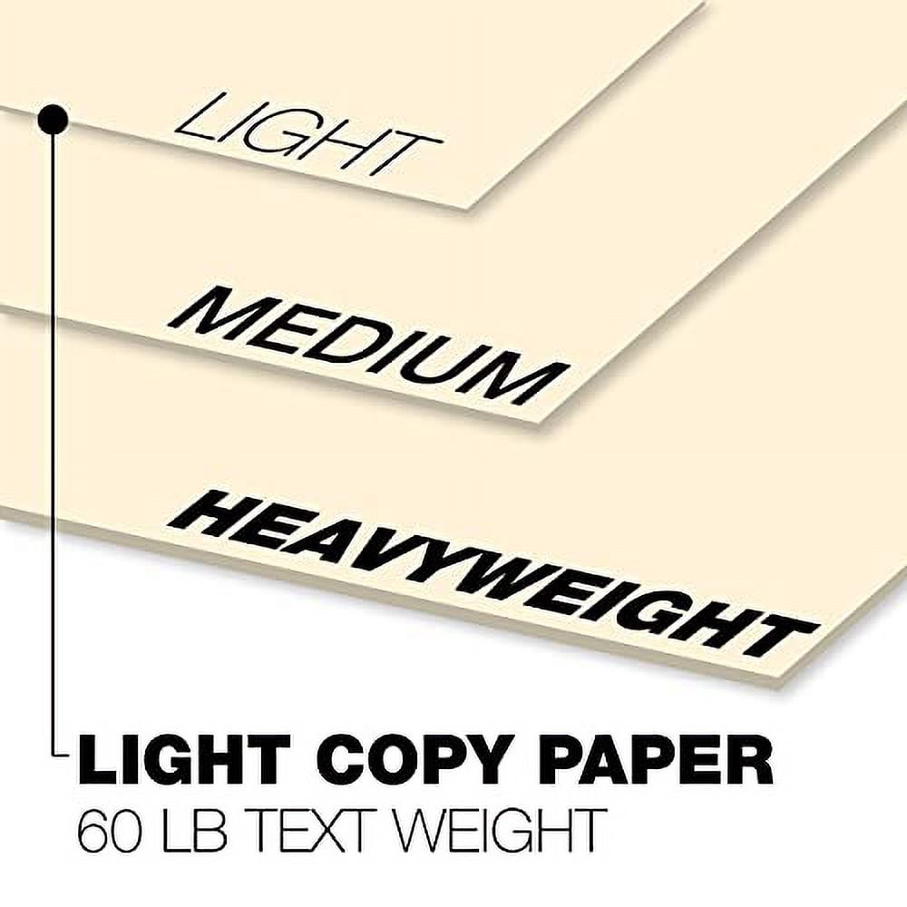 Springhill Opaque Colors Multipurpose Paper 60 Lbs. 8.5" x 11" Ivory 5000/Carton (024039CASE)