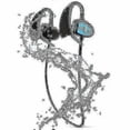 thumbnail image 2 of Blue Swimming Headphones Wireless Bluetooth 5.0 Headphones Ipx8 Waterproof Earbuds Sports Headphones, 2 of 2