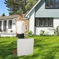 thumbnail image 2 of 4ft Silver Outdoor Folding Table Aluminum Alloy Rectangular 30kg, 2 of 5