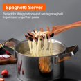 thumbnail image 5 of La mejor cuchara de madera para Pasta, espagueti, tenedor de mano de 12,5 pulgadas de largo, utensilios para servir Pasta, tenedores para Pasta, cucharón de espagueti, espátula para Pasta, 5 of 5