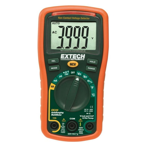Extech EX330 Handheld Multimeters - Type: Digital, Style: Hand-Held