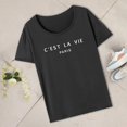 thumbnail image 1 of Camiseta para mujer, camiseta básica, ropa deportiva, cuello redondo, camiseta clásica para mujer, estilo streetwear, cuello redondo, para ir al M, 1 of 10