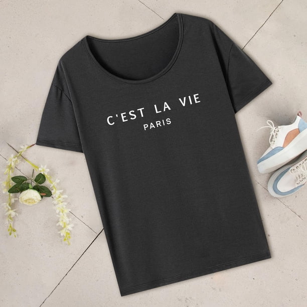 Camiseta básica Fernando para mujer de Ropa deportiva cuello redondo M