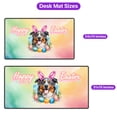 thumbnail image 5 of Happy Easter Australian Shepherd with Bunny Ear Headband and Flowers Desk Mat Full Keyboard Mouse Pad Aussie Dog Lover Gifts Large Mousepad - 13001, 5 of 5