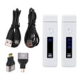 thumbnail image 2 of Wireless HD Multimedia Interface Transmitter and Receiver, 4K Decode 1080P Output Wireless HD Multimedia Interface Extender Kit with Dual 5G 2.4G for Projector TV Box Laptop, 2 of 7