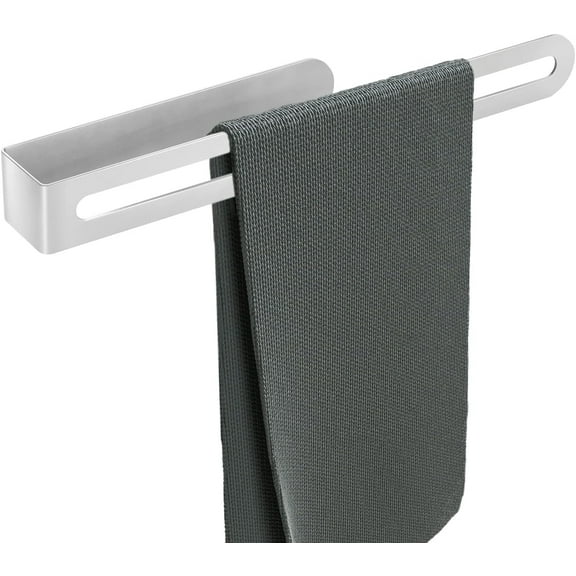 Self Adhesive Hand Towel Holder - Bathroom Hand Towel Bar Ring Stainless Steel Wall-Mounted Face Towel Rack Self Adhesive Towel Hanger Ring NO Drilling for Bathroom