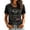 Vermilion, variant on EANJE 9/11 25th Anniversary Commemorative T-Shirt for Women Vintage V Neck Short Sleeve Tshirts Vintage 911 Memorial 25th Anniversary Tees Dark Blue XL