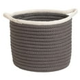 thumbnail image 3 of Colonial Mills Sonoma Indoor/Outdoor Basket - Grey 14"x14"x12", 3 of 3