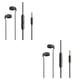 thumbnail image 2 of Bearachild Auriculares antirruido para dormir Auriculares anti-pliegue Auriculares Doble 3.5 mm Negro Doble 3.5mm Negro 2Conjunto, 2 of 6