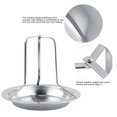 thumbnail image 2 of Soporte Para Pollos, 19,5 X 19,5 X 17 Cm Estante Para Asar Pollos, Para El Hogar Cocina Barbacoa Herramientas Para Asar Camping Picnic Cergrey Chicken Roaster Rack, 2 of 8