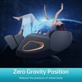 thumbnail image 5 of Zero Gravity Massage Chair with Smart Large Screen Bluetooth Speaker Built-in with Massage and Heat,Grey, 5 of 8