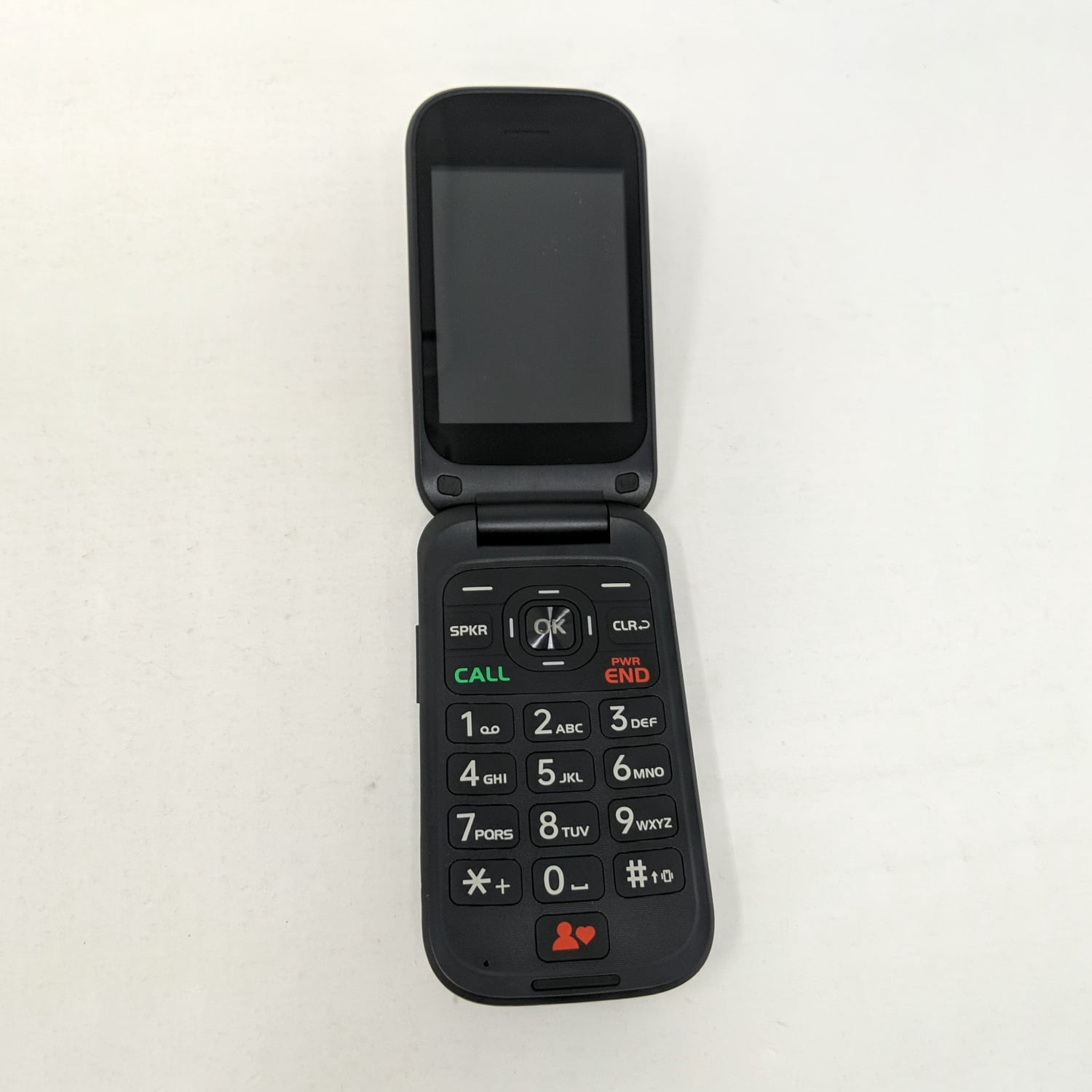 Pre-Owned Consumer Cellular Iris, 8GB, Black - Flip Phone