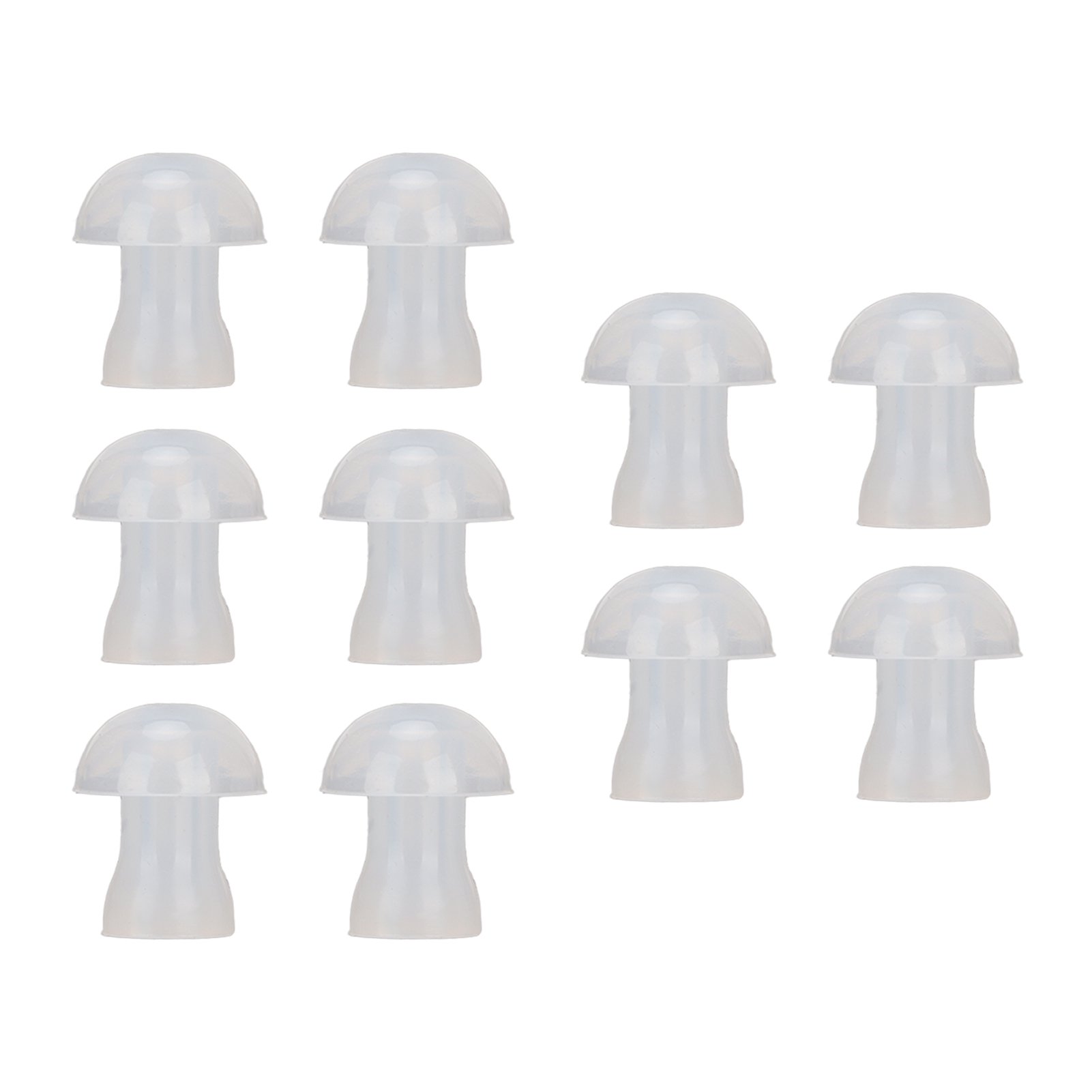 Silicone Domes Ear Tips, 10Pcs Ear Tips Replacement For Pocket M 11mm/0.43in