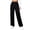 Black, variant on Women's Cargo Pants with Pockets High Waist Loose Straight Casual Hiking Outdoor