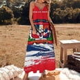 thumbnail image 3 of Dominican Republic Sleeveless Dress Women's Evening Dress Womans Clothing, 3 of 9