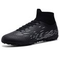 thumbnail image 3 of Botas de fútbol de alta calidad para hombre y niño, zapatos de entrenamiento al aire libre, tacos Unisex ultraligeros antideslizantes, envío directo, 3 of 5