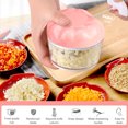 thumbnail image 2 of Zootealy Kitchen Small Garlic Stirrer Mini Pressure Garlic Garlic Manual Garlic Puller Garlic Machine Ginger Minced Garlic Garlic Press, 2 of 8