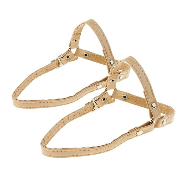 Women Removable Shoe Straps to Loose Heels Wedges Flat Shoes