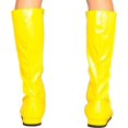 thumbnail image 4 of Pro Wrestling Lace-Up Boots and Coordinating Wristbands Yellow Medium, 4 of 10