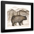thumbnail image 1 of Shamp, Cindy 15x15 Black Modern Framed Museum Art Print Titled - Bear, 1 of 5