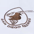 thumbnail image 6 of Men's Mitchell & Ness  White San Diego Padres Cooperstown Collection Arctic T-Shirt, 6 of 7