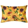 thumbnail image 2 of GZHJMY Sunflower Queen Pillowcase Super Soft Cozy Plush Pillow Case with Zipper for Sofa Bed Couch, 20 x 30 Inch, 2 of 7