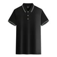 thumbnail image 1 of Niuer Womens Short Sleeve Golf Shirts Sports Polo Shirt Summer Stripe T-Shirt Casual Workout Sport Tennis Tops, 1 of 2