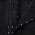 thumbnail image 5 of Maynos Breathable 6 Hooks Steel Boned Interlacement Waist Trainer Shapewear Waist Trimmer Cincher Corset, XS-6XL Black, 5 of 8
