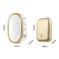 thumbnail image 5 of Xinyolin Wireless Doorbell Self-generating Sensitive Waterproof Home Outdoor Wireless Doorbell Security Alarm for Home, 5 of 8