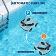 thumbnail image 6 of Cordless Robotic Pool Cleaner for Above Ground Pools – 130 Min Runtime, Self-Parking Automatic Pool Vacuum, Lightweight Portable Design, 6 of 7