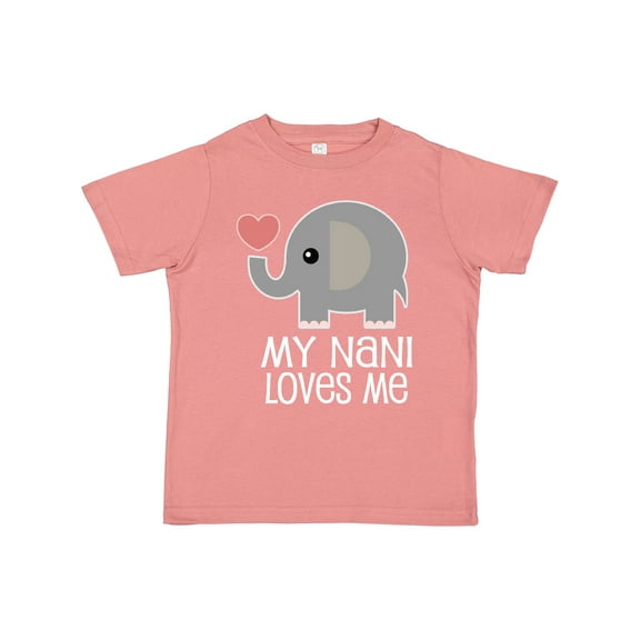 Inktastic My Nani Loves Me Grandchild Gift Boys or Girls Toddler T-Shirt