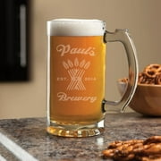 Angle View: Personalized My Brewery 16 oz Beer Mug