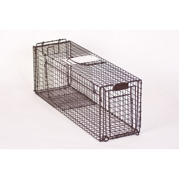 Tru Catch Traps Gravity Locking 2-Door Live Animal Trap Mesh