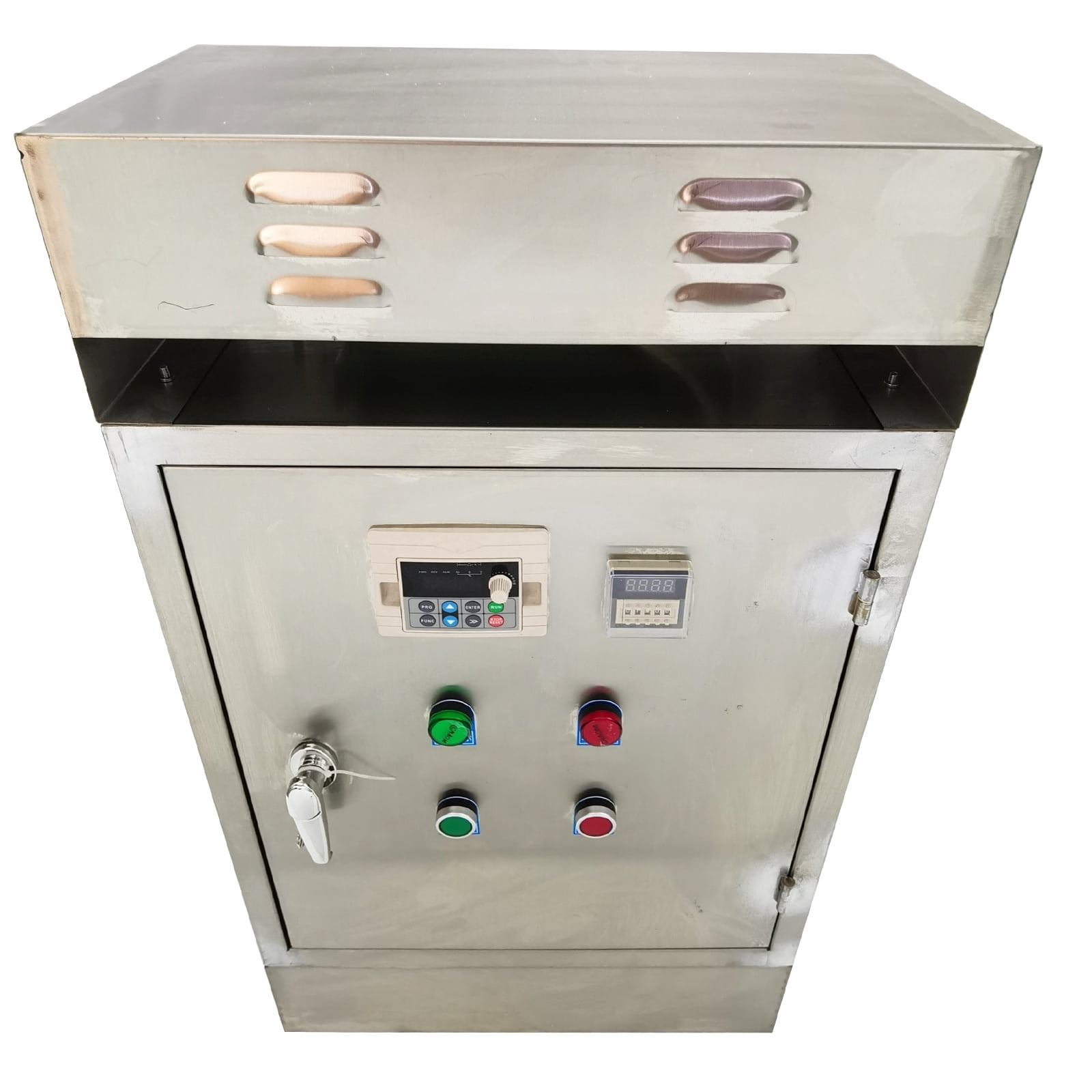 220V 1PH Automatic Centrifuge Scarper Separation Machine Bottom Discharge with Frequency Converter Box
