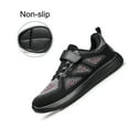 thumbnail image 3 of vibdiv Boys Girls Sneakers Kids Sports Running Walking Shoes Black Little Kid Size 13.5, 3 of 5
