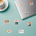 thumbnail image 3 of 35pcs Retro Travel Stickers Japan Stationery Stickers Scenic Decals for Luggage Suitcases, 3 of 9